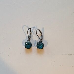 Elegant Blue Drop Earrings